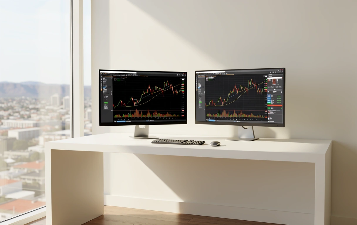 Professional Financial Workspace